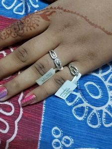 Sparkling Silver Ring