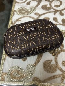 Crossbody Bag – Brown with Adjustable Strap