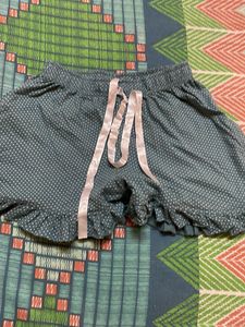 Printed Short Night Suit