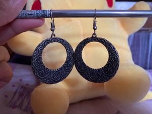 Silver Oxidised Earrings