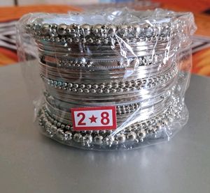 Silver Plated Bangles
