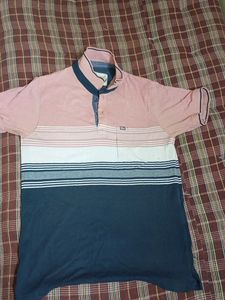 Striped Polo T-Shirt