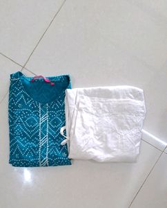 Blue Kurta With Payjama