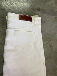 White Wide Leg Jeans