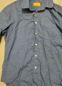 Blue Colour Casual Shirts