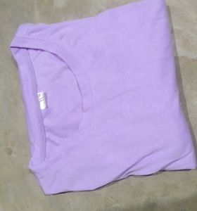 Lavender Long Sleeve T- Shirt