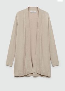 Mango Elegant Cream Cardigan