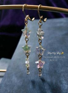 Starry Sky Dangle Earrings