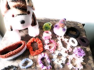 🟢 Hair Band Rubbers &amp; Scrunchies