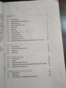 Maths Ncert Class 11th