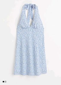 Floral Halter Mini Dress