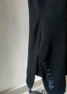 Embroidered Black Kurti