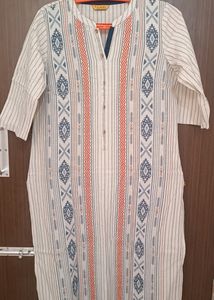 Striped Geometric Print Tunic