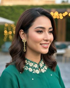 Elegant Gold Ghunghroo Earrings