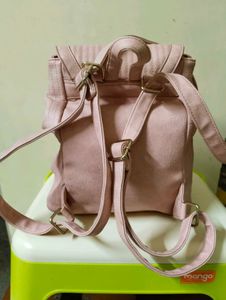 Pink Quilted Backpack Very good condition