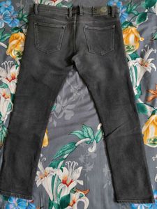 Gray Slim Fit Jeans