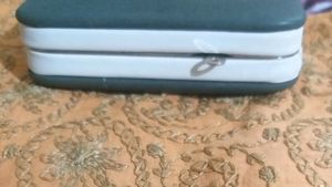 Grey Handheld Clutch..