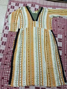 Striped Ethnic Kurta