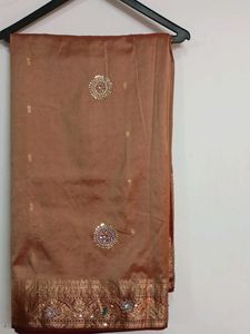 Pattu saree with minor flaws