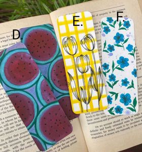 HAND PAINTED BOOKMARKS pt.01