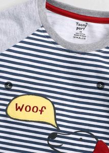 Cute Dog Print Kids Outfit