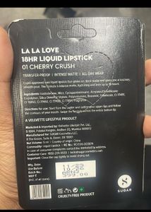 Sugar LA  LOVE Lipstic Pack 2