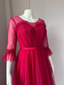 Luxe Maroon Gown