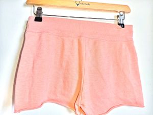 Peach Drawstring Shorts