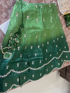 Lehenga Choli With Odhna &amp; Blouse