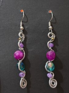 Beaded Dangle Earrings