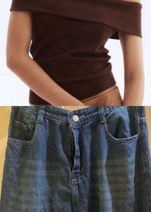 H&M off shoulder and Stylish Denim Jeans