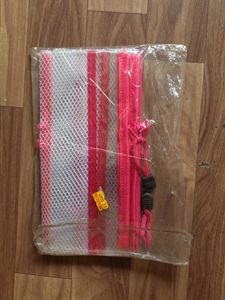 Mesh Zipper Pouches