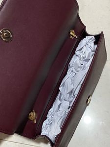 H&amp;M Burgundy Quilted Bag