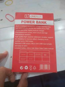 One Plus Original Power Bank 12000 mAh