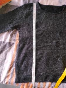 Sparkly Gray Pullover