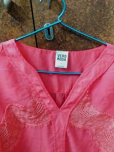 99 SALE!! 💋VERO MODA Hot Pink Net Top 💋