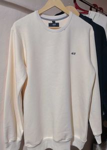 H&M Cream Sweater