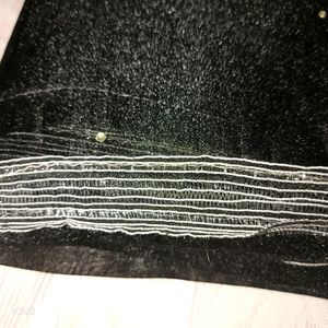 Black Shimmer Shine Saree