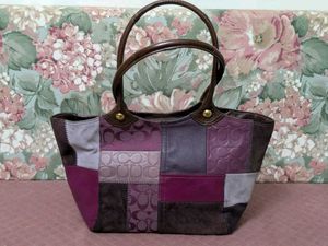 Coach Patchwork Leather Tote
