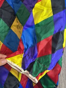 Colorful Diamond Pattern Top