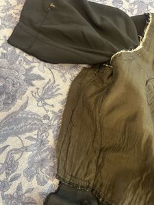 Elegant Black &amp; Gold Kurta
