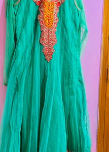 Sea Green Anarkali