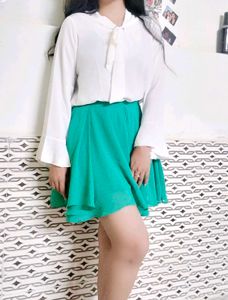 Top And Skirt Set