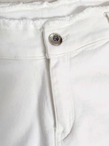 White Capri Pants