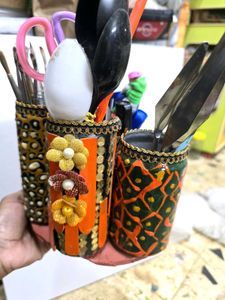 Handcrafted Makeup Organizer