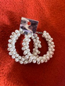 Pearl Hoops