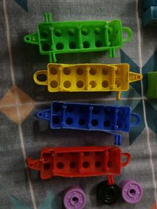 2 Sets Of Building Blocks Kids