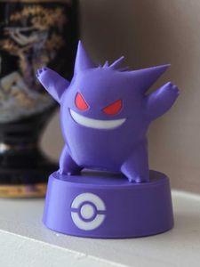 Gengar Pokemon Figurine 3d printed