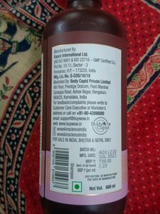 Wow Red Onion Black Seed Oil Shampoo