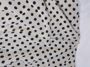 Polka Dot Dress - Attached Dres